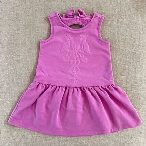 Janie and Jack Embroidered Tropical Bird Sundress